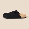 Amazon Essentials Men’s Buckle Top Comfort Clogs(Black)