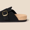 Amazon Essentials Men’s Buckle Top Comfort Clogs(Black)
