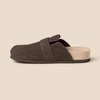 Amazon Essentials Men’s Buckle Top Comfort Clogs(Brown)
