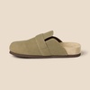 Amazon Essentials Men’s Buckle Top Comfort Clogs(Tan)