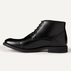 Amazon Essentials Men’s Cap Toe Lace Up Ankle Dress Boots(Black)