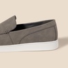 Amazon Essentials Men’s Casual Slip-on Loafer Sneakers with Memory Foam(Grey Faux Suede)