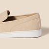 Amazon Essentials Men’s Casual Slip-on Loafer Sneakers with Memory Foam(Sand Faux Suede)
