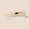 Amazon Essentials Men’s Casual Slip-on Loafer Sneakers with Memory Foam(Sand Faux Suede)