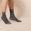 Amazon Essentials Men’s Comfortable Patterned Dress Crew Socks, 5 Pairs(Assorted Green)
