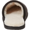 Amazon Essentials Men’s Cozy Non Slip House Slippers(Black Microsuede)