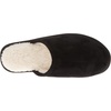 Amazon Essentials Men’s Cozy Non Slip House Slippers(Black Microsuede)