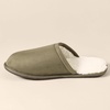 Amazon Essentials Men’s Cozy Non Slip House Slippers(Dark Olive Microsuede)