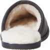 Amazon Essentials Men’s Cozy Non Slip House Slippers(Navy Microsuede)