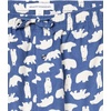 Amazon Essentials Men’s Flannel Pant and Long-Sleeve T-Shirt Pajama Set(Navy/Polar Bears)