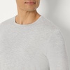 Amazon Essentials Men’s Long Sleeve Super Soft Modal Undershirt, Pack of 2(Medium Grey Heather / Navy)