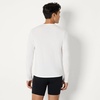 Amazon Essentials Men’s Long Sleeve Super Soft Modal Undershirt, Pack of 2(White / Medium Grey Heather)