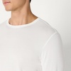 Amazon Essentials Men’s Long Sleeve Super Soft Modal Undershirt, Pack of 2(White)