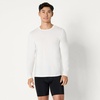 Amazon Essentials Men’s Long Sleeve Super Soft Modal Undershirt, Pack of 2(White)