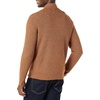 Amazon Essentials Men’s Long-Sleeve Soft Touch Cotton Blend Henley Sweater(Dark Camel)
