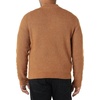 Amazon Essentials Men’s Long-Sleeve Soft Touch Cotton Blend Henley Sweater(Dark Camel)