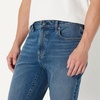 Amazon Essentials Men’s Low Stretch Slim-Fit Bootcut Jeans(Stone Medium Wash)