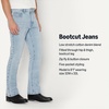 Amazon Essentials Men’s Low Stretch Slim-Fit Bootcut Jeans(Tinted Ice Light Wash)