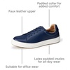 Amazon Essentials Men’s Low Top Classic Sneakers(Navy)