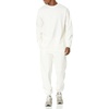 Amazon Essentials Men’s Oversized-Fit Long-Sleeve Organic Cotton T-Shirt(Eggshell White)