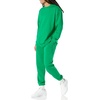 Amazon Essentials Men’s Oversized-Fit Long-Sleeve Organic Cotton T-Shirt(Green)