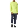 Amazon Essentials Men’s Oversized-Fit Long-Sleeve Organic Cotton T-Shirt(Lime Green)