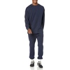 Amazon Essentials Men’s Oversized-Fit Long-Sleeve Organic Cotton T-Shirt(Navy)