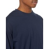 Amazon Essentials Men’s Oversized-Fit Long-Sleeve Organic Cotton T-Shirt(Navy)