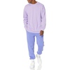 Amazon Essentials Men’s Oversized-Fit Long-Sleeve Organic Cotton T-Shirt(Purple)