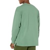 Amazon Essentials Men’s Oversized-Fit Long-Sleeve Organic Cotton T-Shirt(Sage Green)