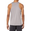 Amazon Essentials Men’s Quick Dry Tech Stretch Active Sleeveless Gym Tank Top Workout Shirt(Light Grey)