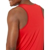 Amazon Essentials Men’s Quick Dry Tech Stretch Active Sleeveless Gym Tank Top Workout Shirt(Red)