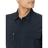Amazon Essentials Men’s Regular-fit Short-Sleeve Moisture Wicking Hiking Shirt(Black)