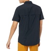 Amazon Essentials Men’s Regular-fit Short-Sleeve Moisture Wicking Hiking Shirt(Black)