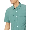 Amazon Essentials Men’s Regular-fit Short-Sleeve Moisture Wicking Hiking Shirt(Sage Green)