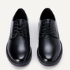 Amazon Essentials Men’s Round Toe Derby Dress Shoes(Black)