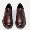Amazon Essentials Men’s Round Toe Derby Dress Shoes(Dark Brown)