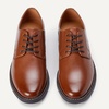 Amazon Essentials Men’s Round Toe Derby Dress Shoes(Dark Tan)