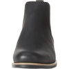 Amazon Essentials Men’s Slip On Chelsea Ankle Boot(Black Faux Leather)
