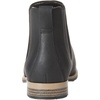 Amazon Essentials Men’s Slip On Chelsea Ankle Boot(Black Faux Leather)