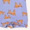 Amazon Essentials Unisex Babies’ Cotton Jersey Sleeveless and Short-Sleeve Romper Set, Pack of 2(Purple Melon Tigers/Stripe)
