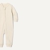 Amazon Essentials Unisex Babies’ Cotton Zip-Front Sleep and Play Footless Sleepsuit, Pack of 3(Oatmeal Heather/Stripe/Tiger)