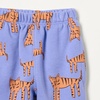 Amazon Essentials Unisex Babies’ French Terry Sweatshirt and Sweatpants Set(Purple Melon Tiger)