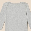 Amazon Essentials Unisex Babies’ Long-Sleeve Cotton Bodysuits, Pack of 6(Beige/Light Grey Heather/White)