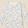 Amazon Essentials Unisex Babies’ Long-Sleeve Cotton Bodysuits, Pack of 6(Blue/Dogs)
