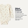 Amazon Essentials Unisex Babies’ Long-Sleeve Cotton Bodysuits, Pack of 6(Multicolor/Honey)
