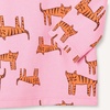 Amazon Essentials Unisex Babies’ Relaxed-Fit 100% Cotton Long-Sleeve T-Shirts(Pink Tiger/Stripe)