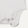 Amazon Essentials Unisex Babies’ Short Sleeve Henley Bodysuit, Pack of 2(Ivory/Light Grey Heather)
