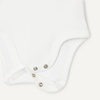 Amazon Essentials Unisex Babies’ Short Sleeve Henley Bodysuit, Pack of 2(White)