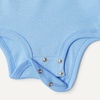 Amazon Essentials Unisex Babies’ Short-Sleeve Bodysuits(Blue/Light Heather Grey)
